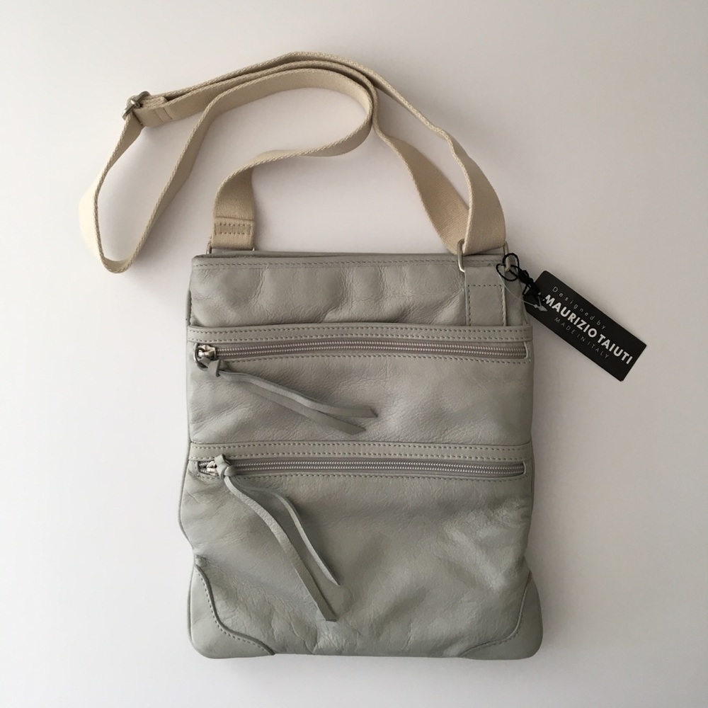 {Maurizio Taiuti} Leather Crossbody