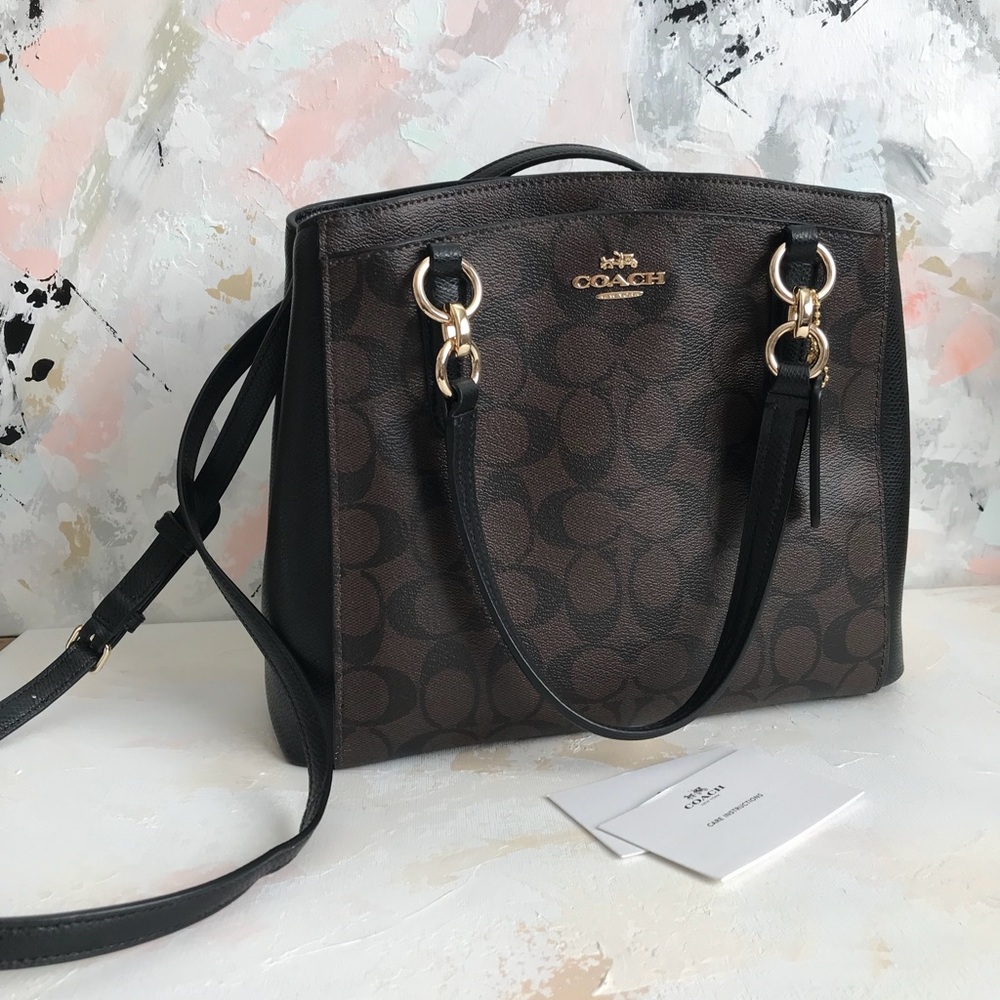 Coach Signature Minetta Crossbody NWT