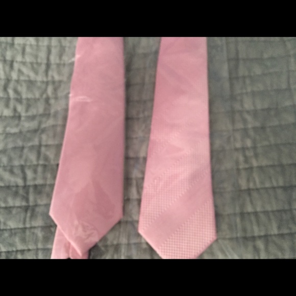 NWT Lot of 2 Silk Pink Ties - Picture 1 of 2