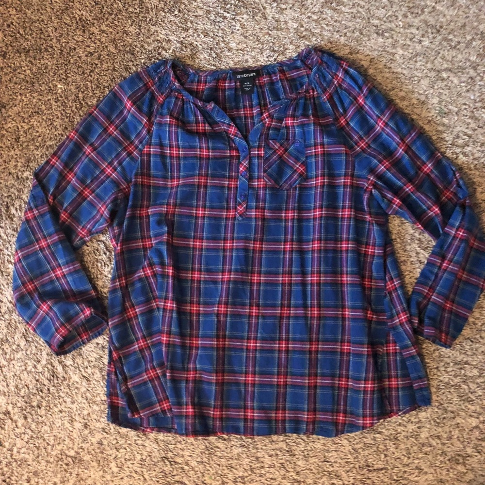 Tartan Plaid Cotton Top