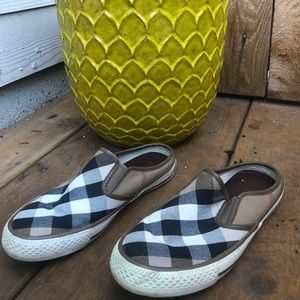 Burberry slip-ons