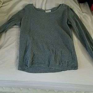 Grey sweater from The Loft