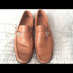 Mens Ferragamo Tan Loafers 9M