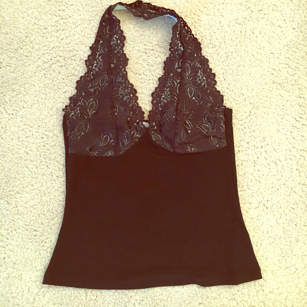 Charlotte Russe Lace Halter
