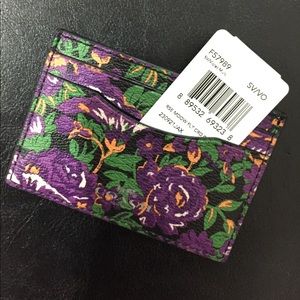 Coach card holder wallet
