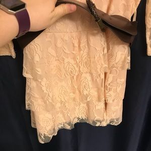 Rue 21 Tops - Blush Lace Top Rue 21 Tops - Blush Lace Top