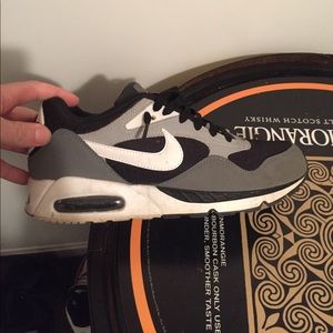 Black white and grey Nike air max size 9.5
