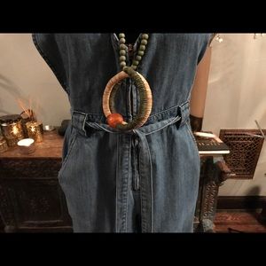 Denim jumpsuit
