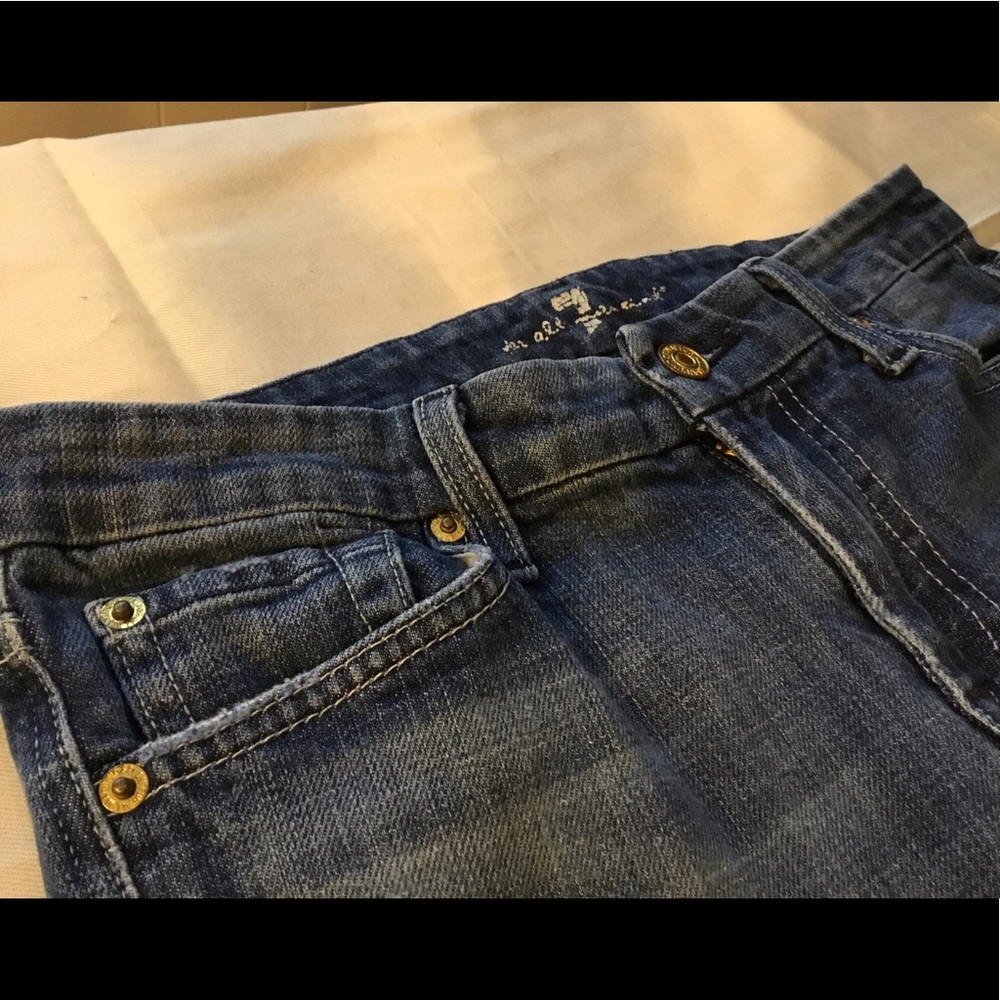 7 For All Mankind “A” Pocket Jean Straight Leg - Picture 3 of 4