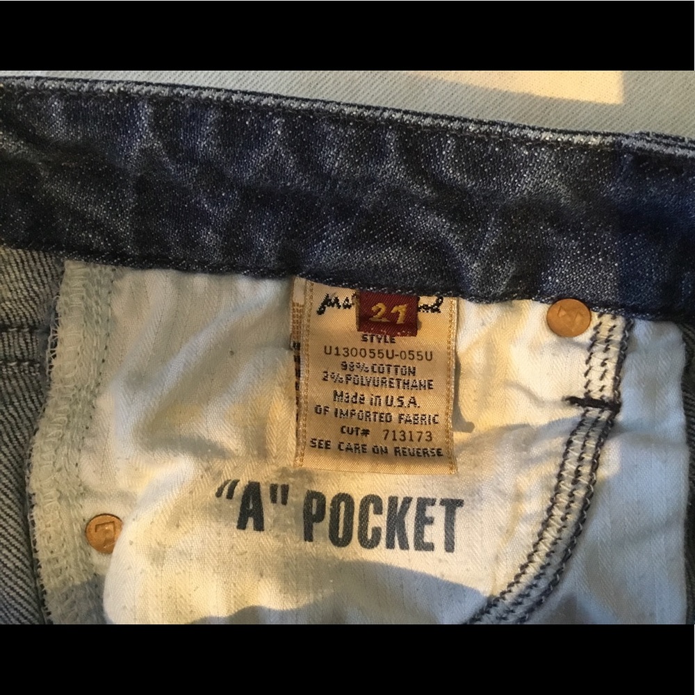7 For All Mankind “A” Pocket Jean Straight Leg - Picture 4 of 4