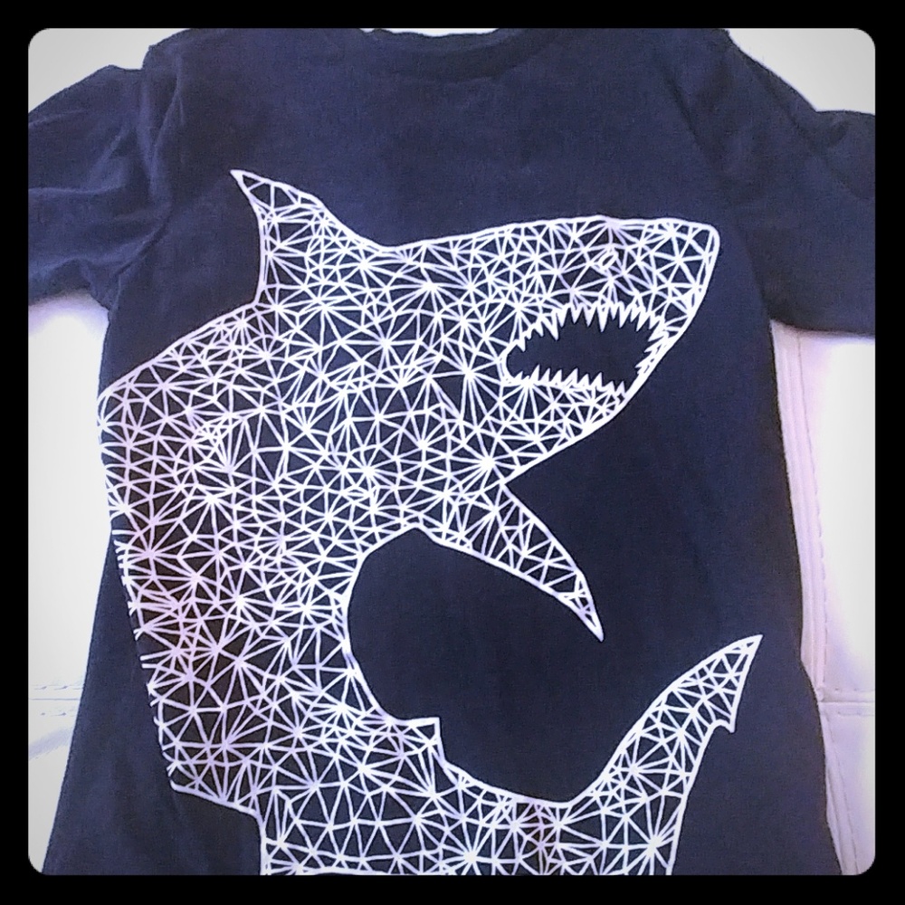 Children's Place short sleeve shark t-shirt