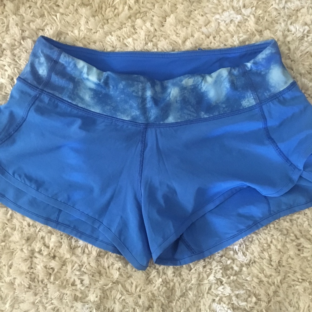 Lululemon speed shorts