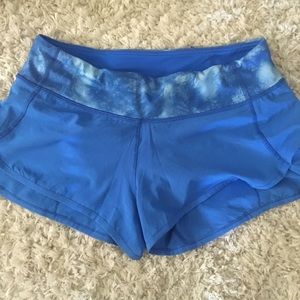 Lululemon speed shorts