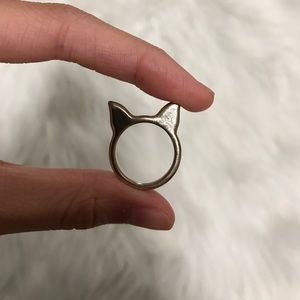 Cat ear ring