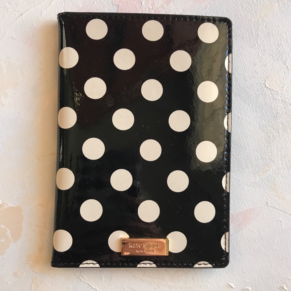 Kate Spade Polka Dot Passport Wallet