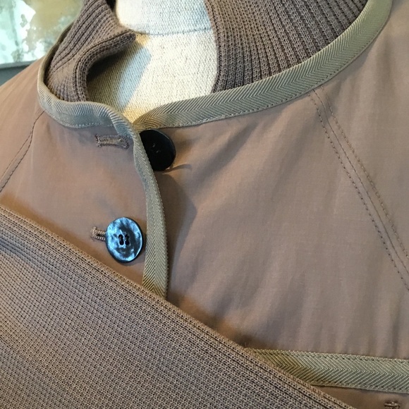 St John Button Down Jacket sz 10 Knit Sleeves - Picture 3 of 7