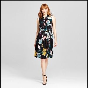 Who What Wear Buttoned Up Shirt Dress (NWT)