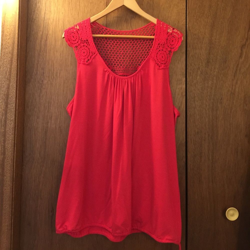 Crocheted top