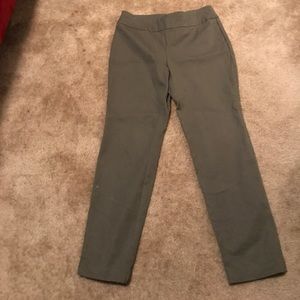 Khaki fabulous slimming pants.