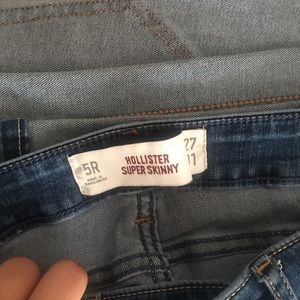 Hollister super skinny jeans