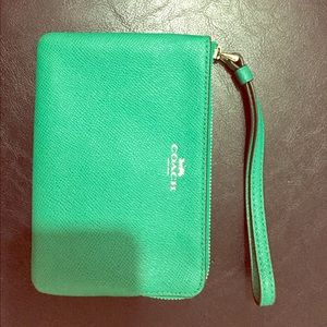 Coach wristlet
