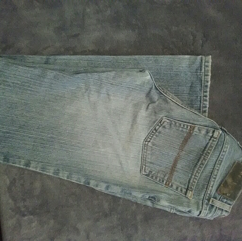 Express Low Rise Flare Jeans - Picture 2 of 3