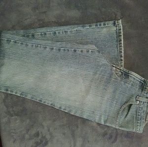 Express Low Rise Flare Jeans