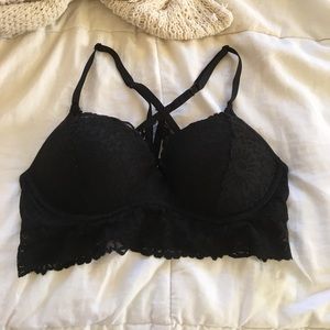 PINK VS padded push up bralette