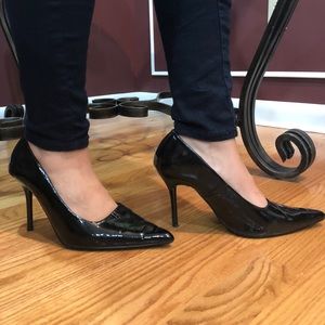 Patten Leather Heels