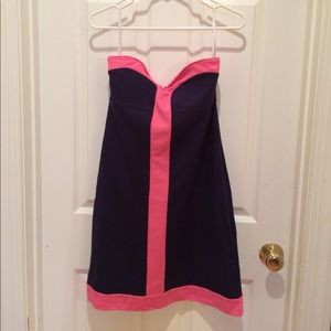 Lilly Pulitzer strapless dress