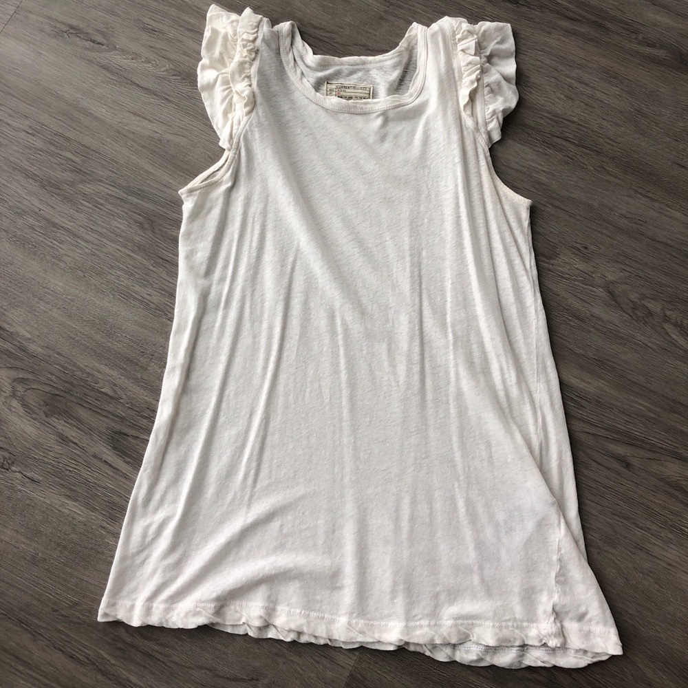 Current/Elliott Double Ruffle Muscle