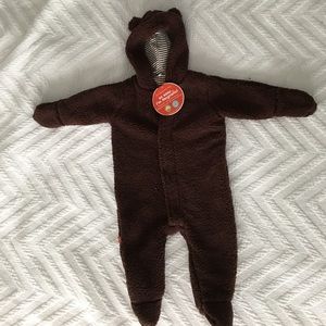 Fleece bear suit