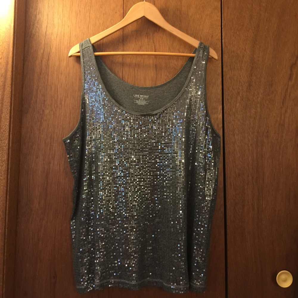 Sequined tank