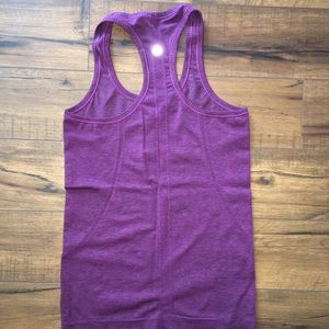 Swiftly tech racer back tank berry