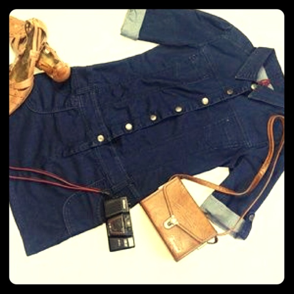 Blue jean dress