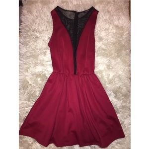 Red and black cocktail dress! Brand new!
