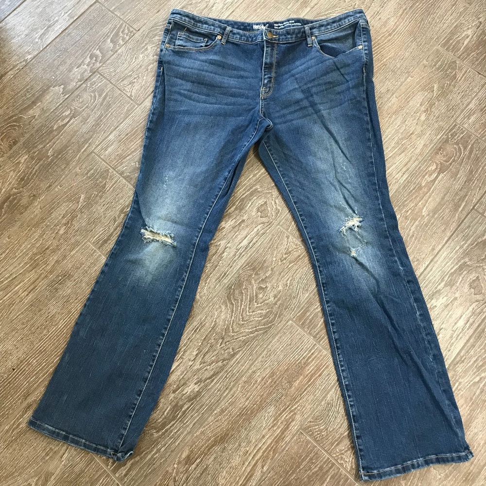 Mossimo distressed jeans