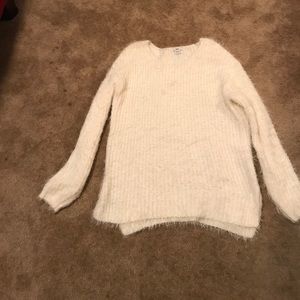 Cream colored sweater
