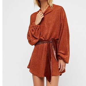 Free People Fete Sweater Dress - NWT
