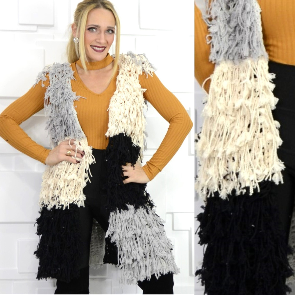 SHAG VEST *RESTOCK - Picture 2 of 4