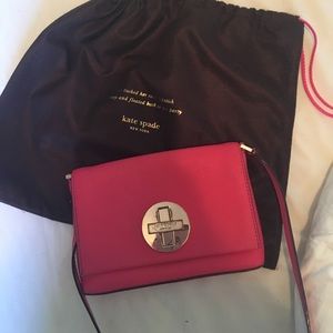Small pink Kate Spade purse