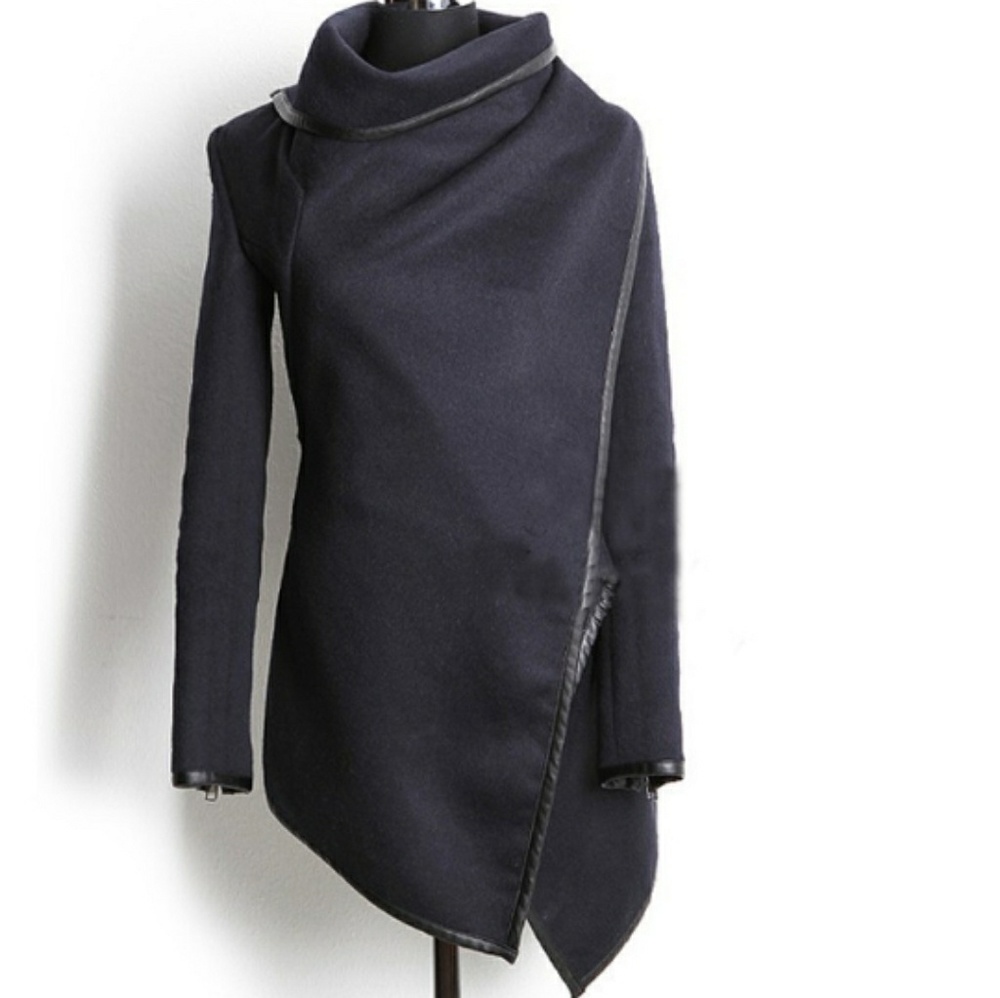 Chic Wool Wrap Jacket