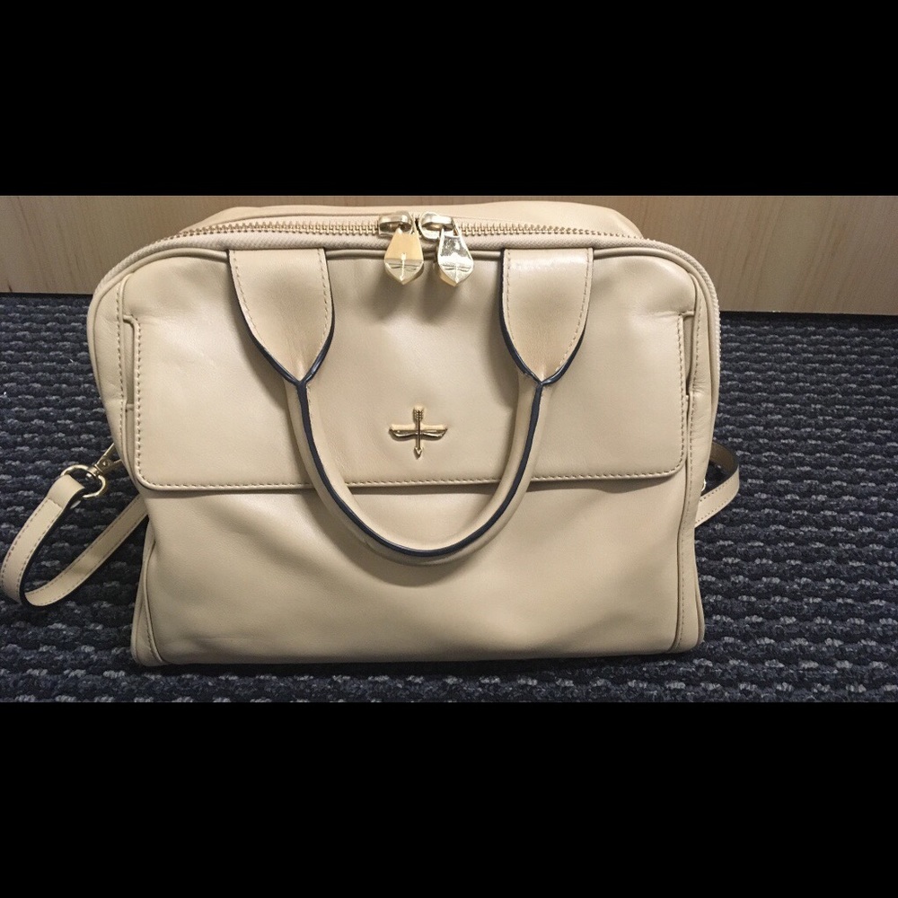 Pour la Victoire small duffel purse. Lightly used.