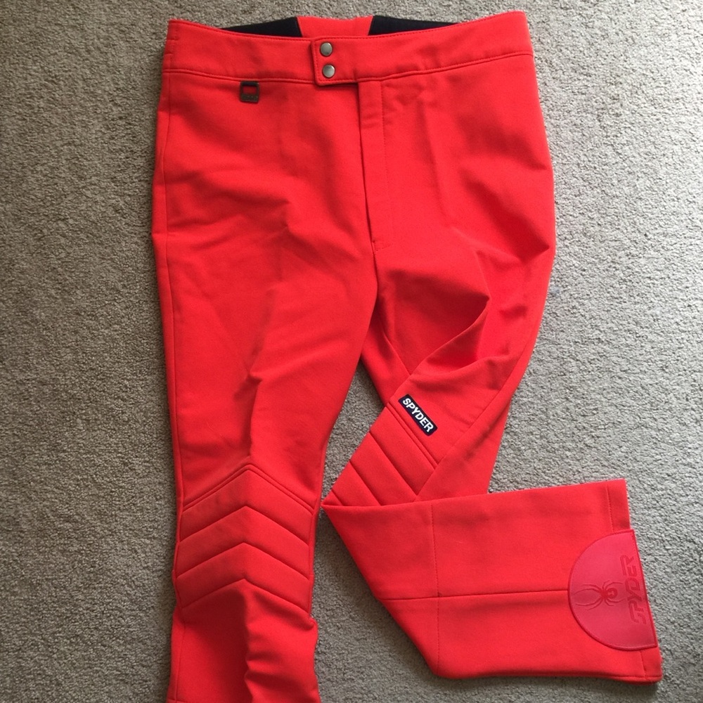 Spyder padded-knee snow pants