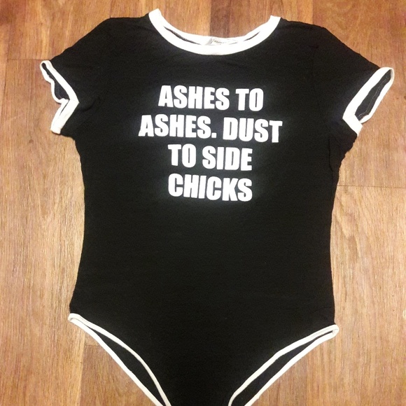 Womans Ashes graphic body suit - Picture 1 of 1