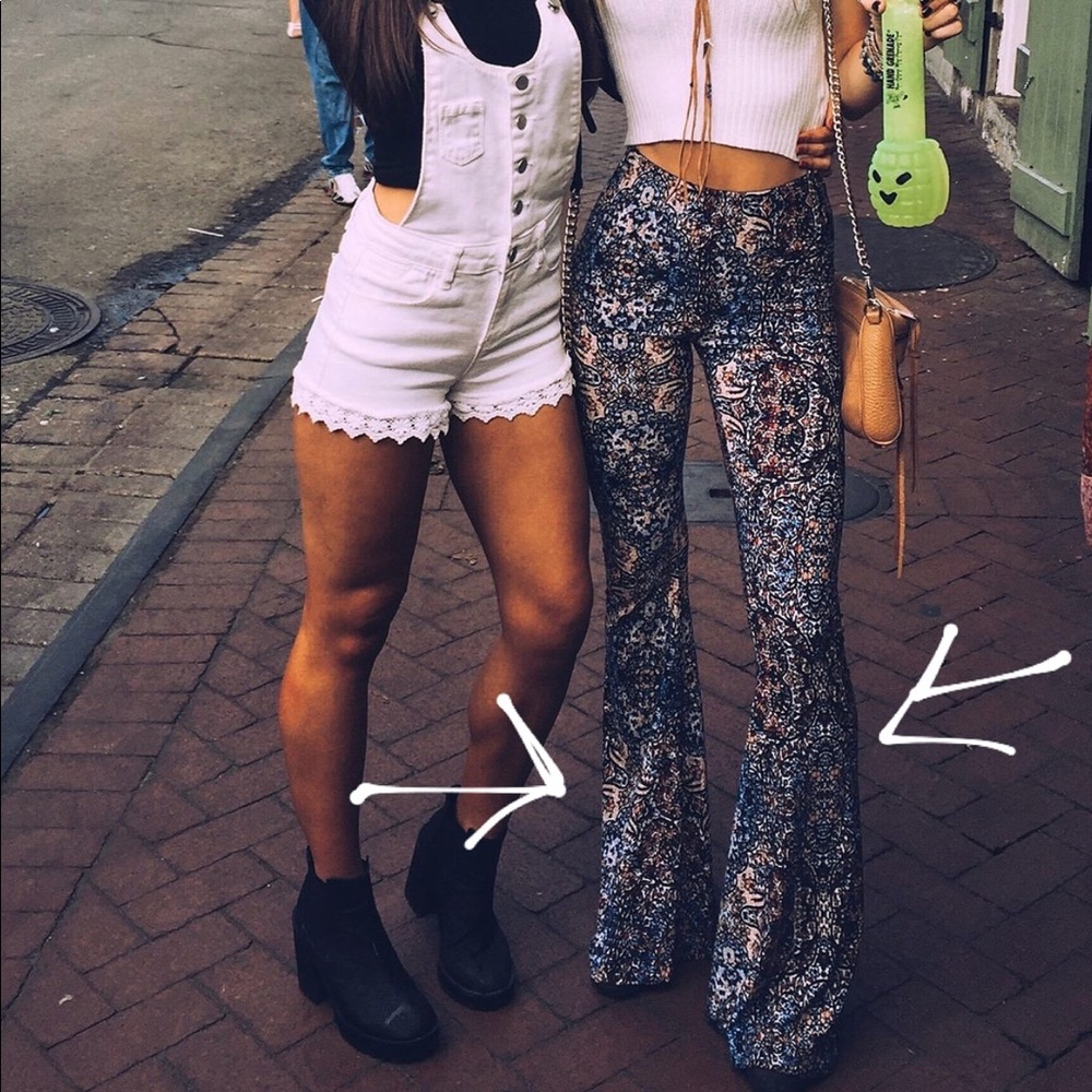 Show Me Your Mumu Blue Bayou Bell Bottoms