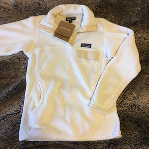 Patagonia Women's Fleece Pullover - Raw Linen Patagonia Women's Fleece Pullover - Raw Linen