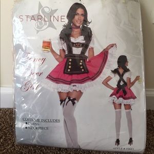 Fancy beer girl Halloween costume