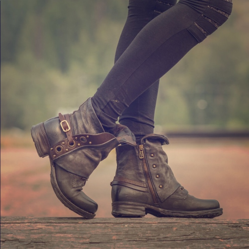 A.S. 98 Legion boots smoke 9/39 nomads hempwear