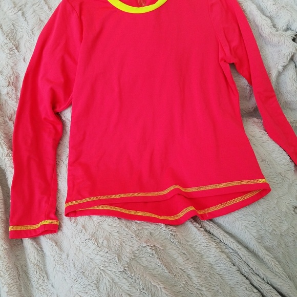 Neon Night Running Exercise Top - Picture 2 of 3